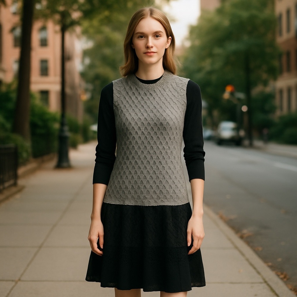Twin set winter dress